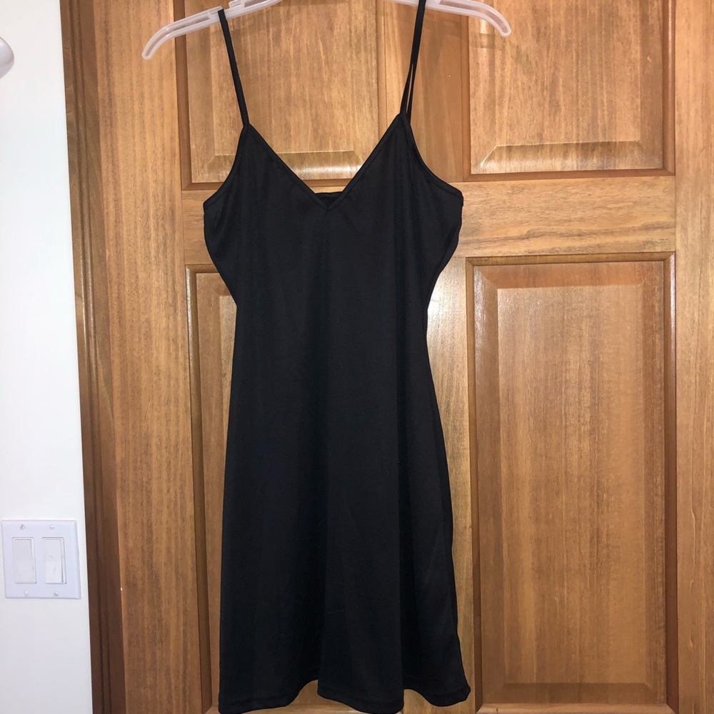 Sleek Black Slip